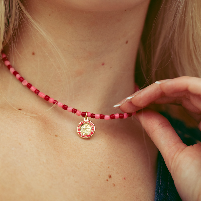 Hearts On Fire Beaded Choker