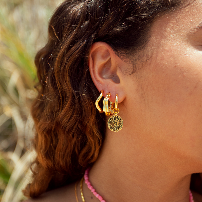 Summer State of Mind Earrings - Gold