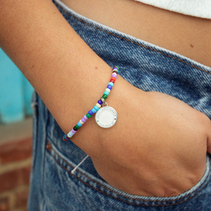 Rainbow Bead Bracelet