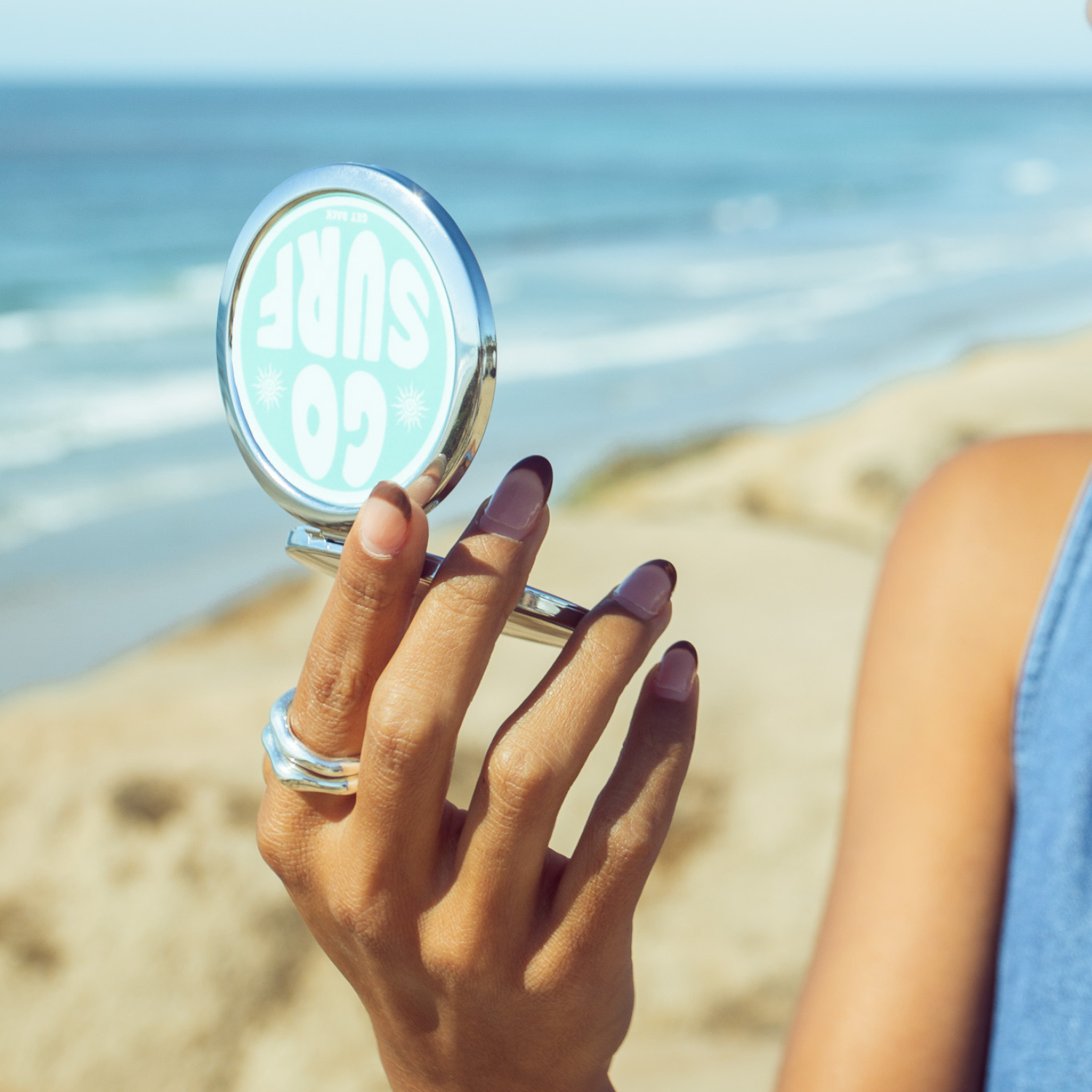 Go Surf Pocket Mirror