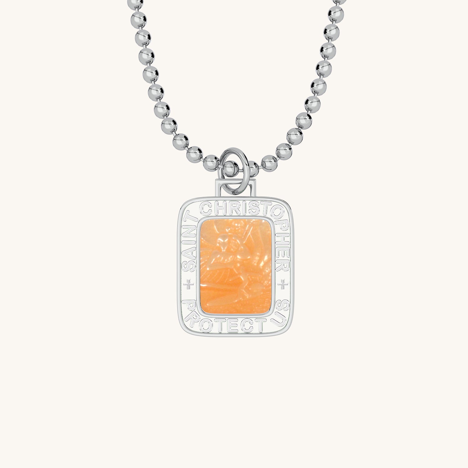 Square st hot sale christopher necklace