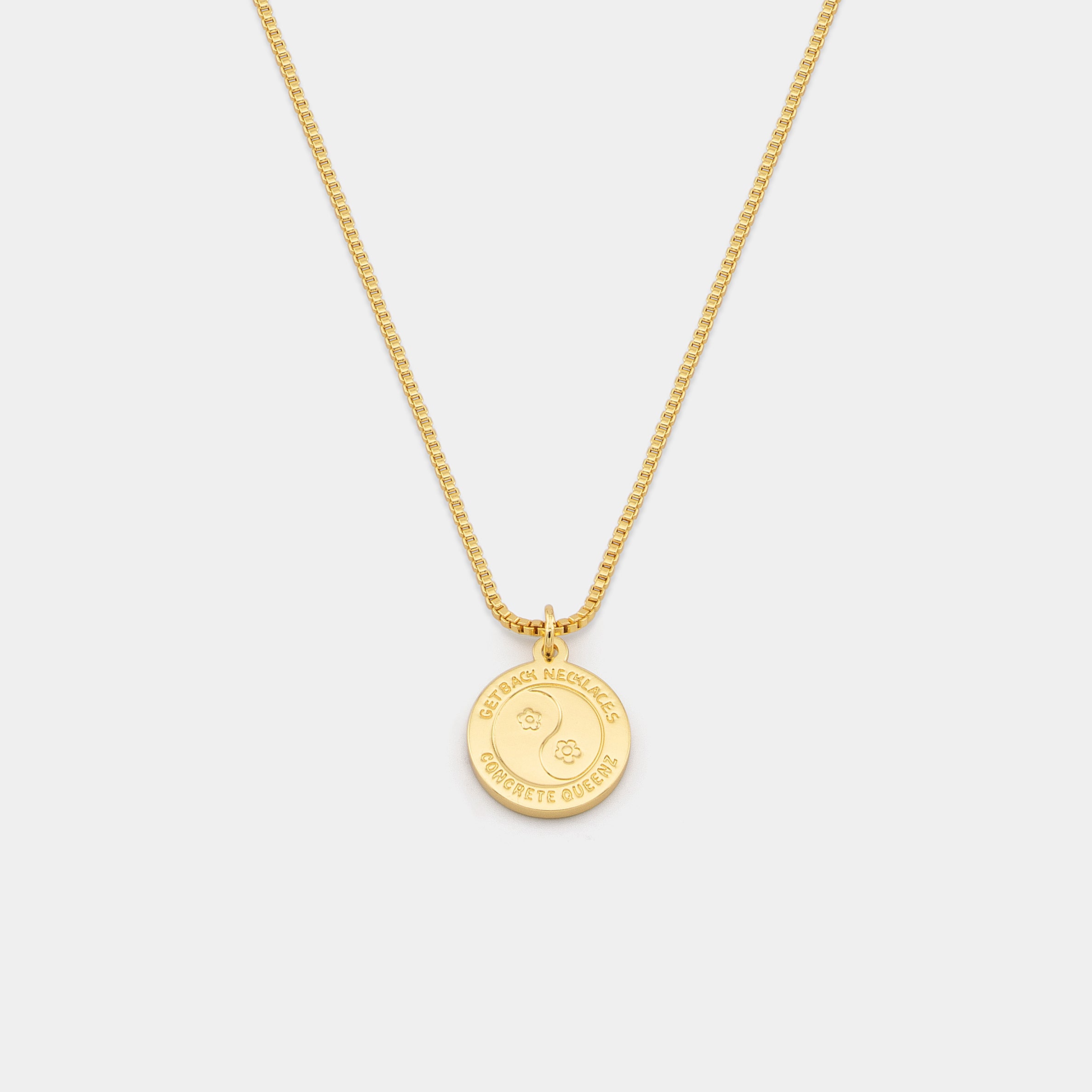 Concrete Queenz St. Christopher Necklace