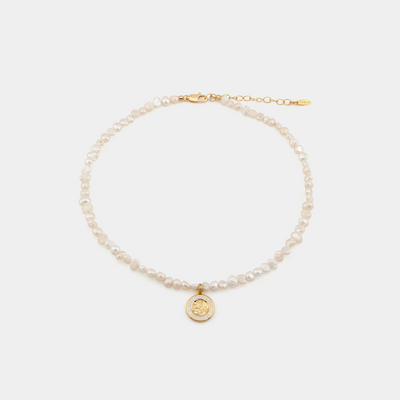 Shoreline Pearl Choker - Gold upsell