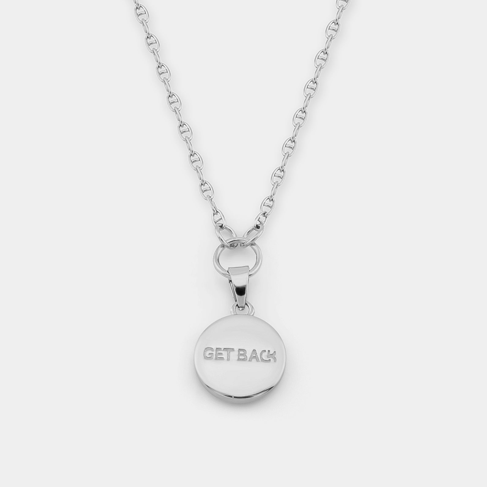 Silver Baby St. Chris Necklace